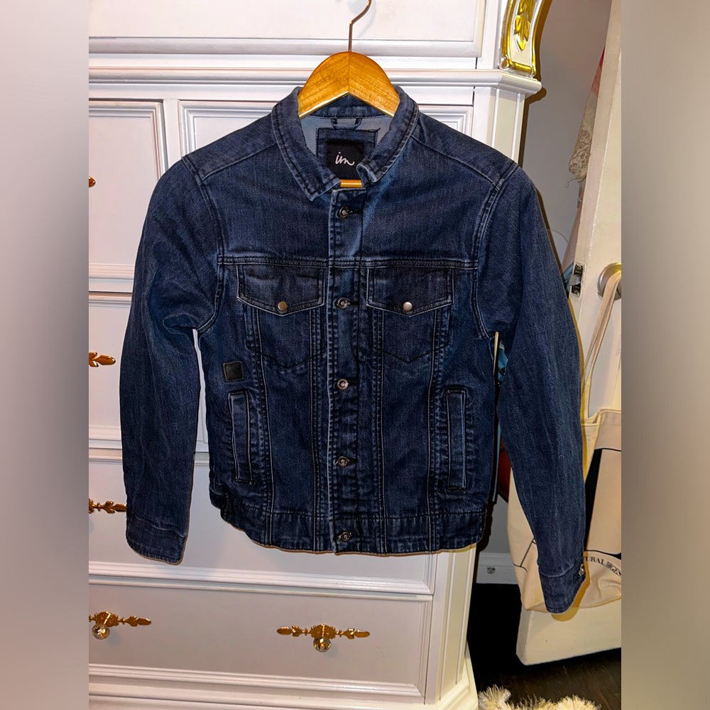 Men’s Jean Jacket, By Imperial Motion, Size Small